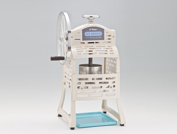 Swan ice shaver